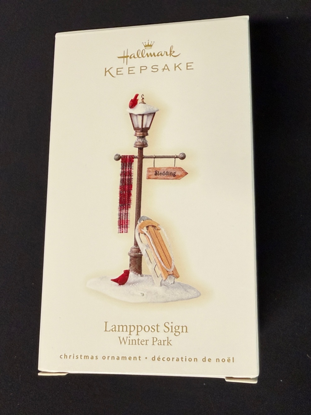 Hallmark Keepsake - “Lamppost Sign”